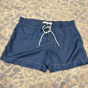 Parke & Ronen Blue Swim Trunks Baithing Suit size 32